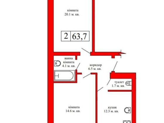 2кім квартира з розтермінуванням ЖК Парковий квартал Ковель