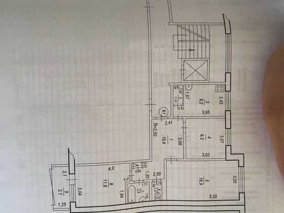 3х кімнатна квартира 119район Могилев-Подольский