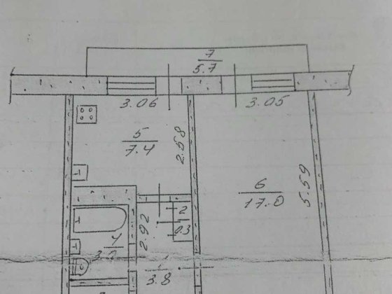 Продаж 1-кімнатної квартири, ПЗТО Павлоград