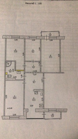 Продам 4к квартиру м Павлоград - фото 1