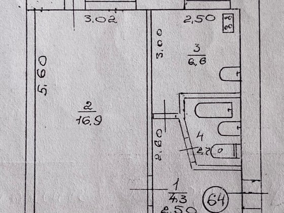 Продам 1 кімнатну квартиру військове /містечко№12 Прилуки