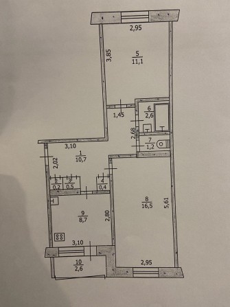 Продам квартиру, район ПЗТО - фото 1