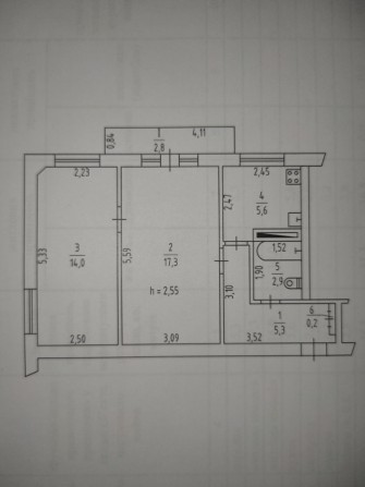 Продам квартиру 2 кімнати,2 поверх район Ливмаш - фото 1