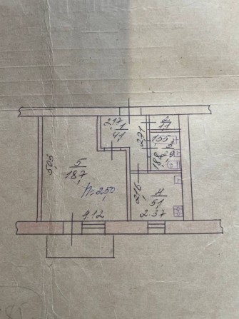 Продаж однокімнатна квартира Попова - фото 1