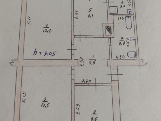 Квартира в гарному стані, косметичний ремонт Старокостянтинів