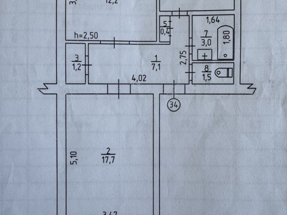 Продам квартиру під ремонт Хмельник