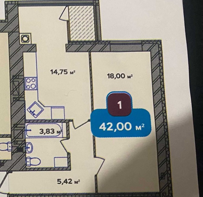 Продаж 1к квартири ЖК Рівєра Переуступка Виставка - фото 1