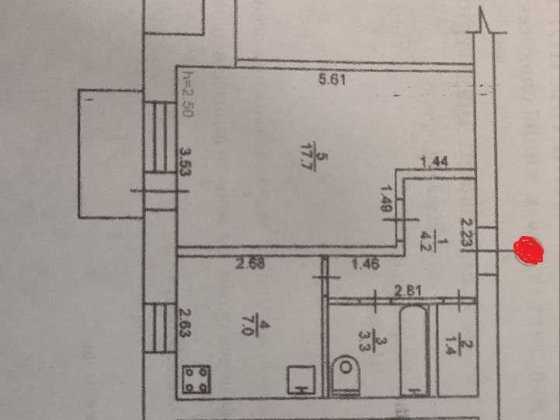 Продам 1-кімнатну квартиру Шостка