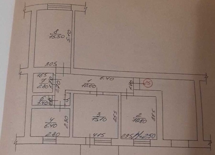 Продається 3-х кімнатна квартира - фото 1