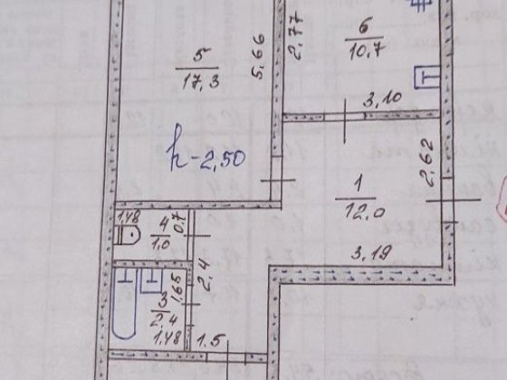 Продам 2-кімнатну квартиру Синельникове
