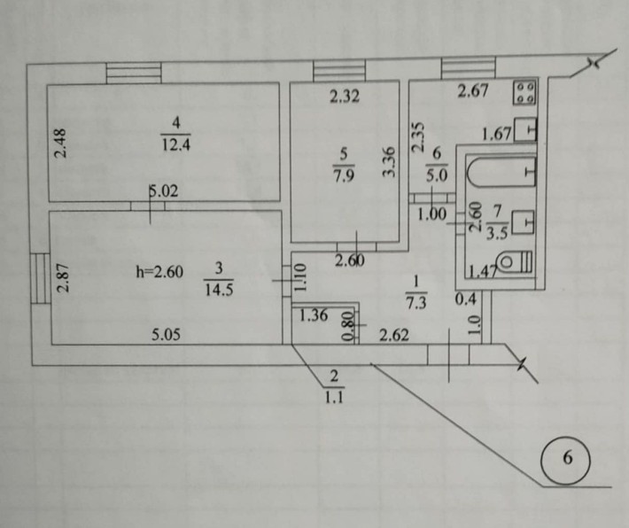 Продам 3-кімнатна квартиру в м.Синельникове - фото 1