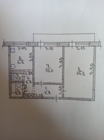 Срочно продается 2-х комнатная квартира новой планировки - фото 1