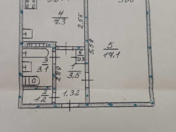 Продам однокомнатную квартиру новой планировки г. Терновка Тернівка