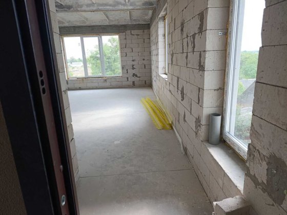 Квартира в новобудові 3-й поверх з 3-х. 39 м.кв. Глубочица