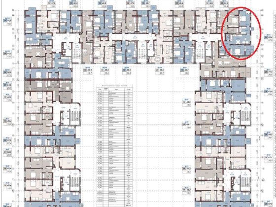 Продаж 2 кім. квартира, 4 пов. / 69.4 м / від забудовника, ЖК Terra M Мінай