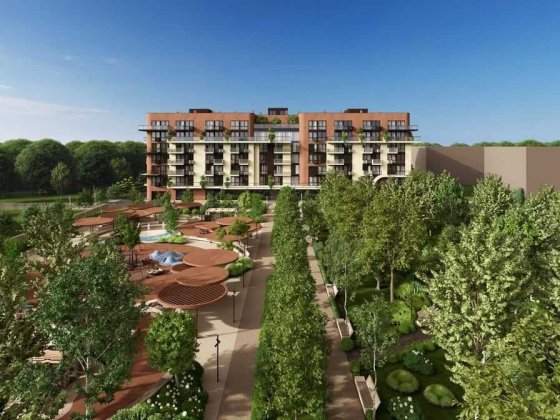 Від забудовника! Продаж 2-кімнатної квартири, власна ділянка, басейн Мінай