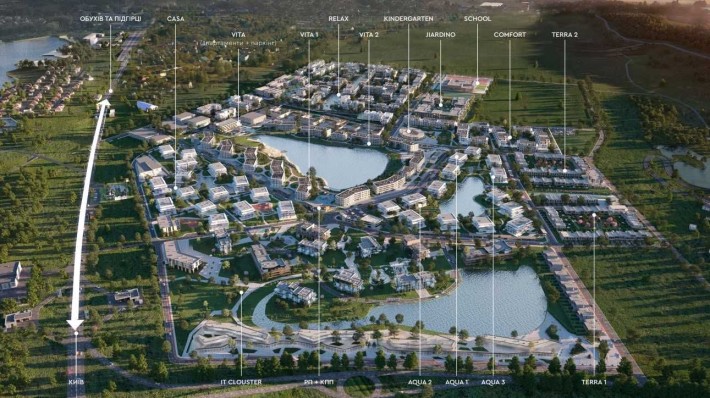 ЖК Park Lake City. Продаж 2к квартири.AQUA.Вигідно.БЕЗ% - фото 1