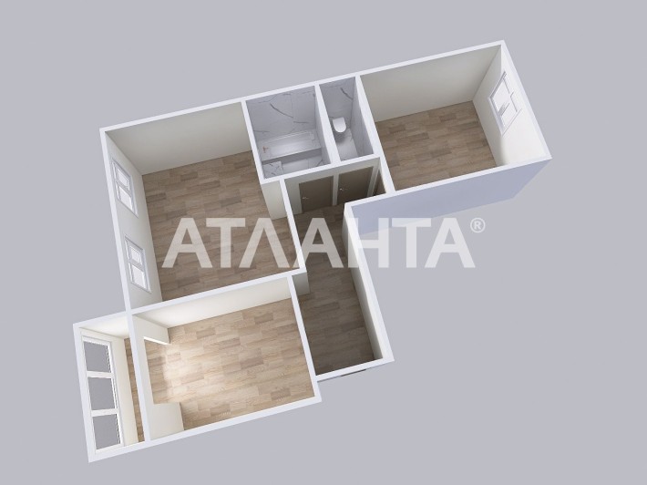 Продаж двокімнатної квартири+гараж-+ комірка Солонка! - фото 1