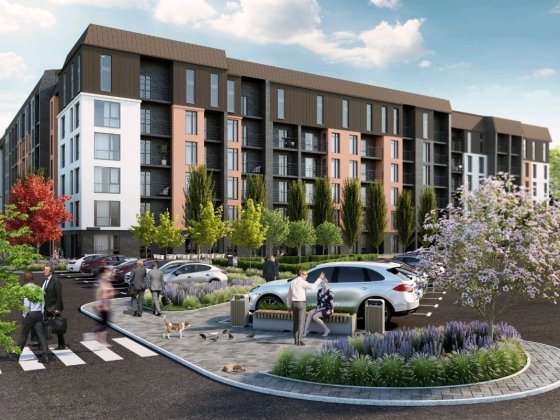 Продаж 1кім квартира 36 м² ЖК Дружній Двір вул В Мономаха с.Солонка Солонка