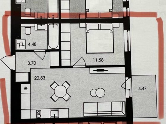 Продаж 1 кімнатної квартири в ЖК Avalon Holiday Сокільники