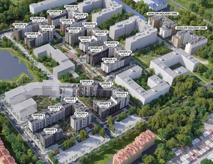 Продаж 1-кім.квартири в ЖК Avalon Holiday - фото 1