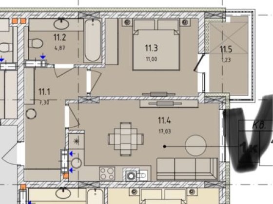 Квартира Городок в новобудові Арт29 Городок
