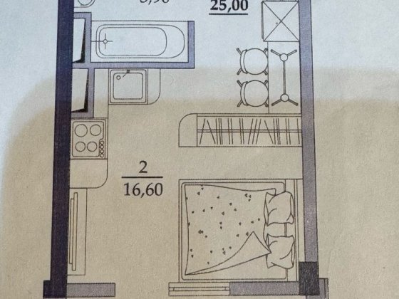 Продам студию без коммссии Лиманка
