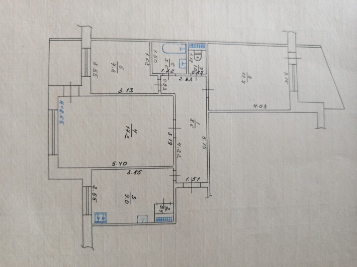3-кімнатна квартира на Мрії+гараж+дача - фото 1