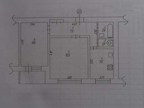 Продам 2-кімнатну квартиру в центрі Пирятина або обміняю на Київ Пирятин