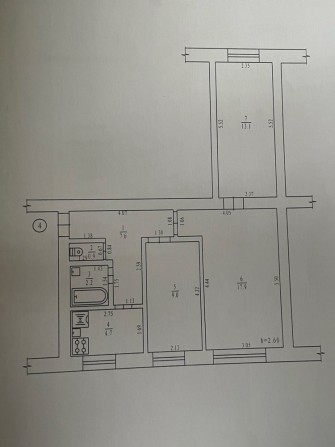 Продам 3-х кімнатну квартиру - фото 1