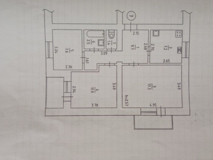 Продаж 3-х кімнатної квартири - фото 1