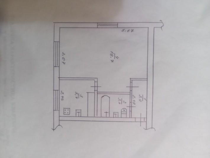 1 кімнатна квартира на першому поверсі по вул.Вербицького 4 - фото 1