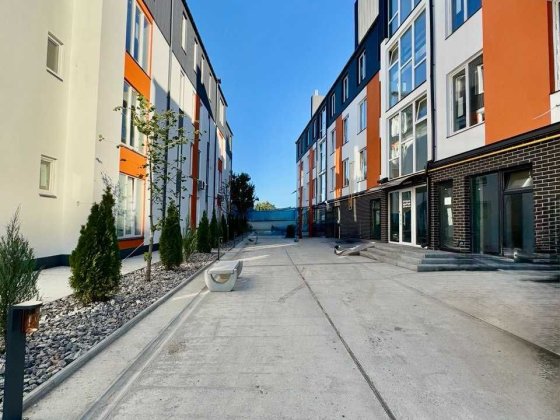 Продаж 1-кім.КВАРТИРИ 36,5 кв.м під чистову зМАТЕРІАЛАМИ-ГАЗ опаленням Борисполь