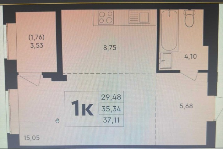 Ціну знижено!Терміново Від Власника. продається 1к квартира ЖК Скандія - фото 1