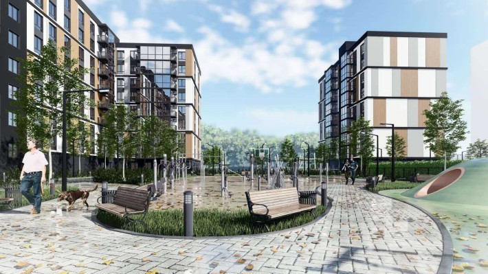 Чудова 1к квартира 38,3м2  в розстрочку на 15 місяців - фото 1