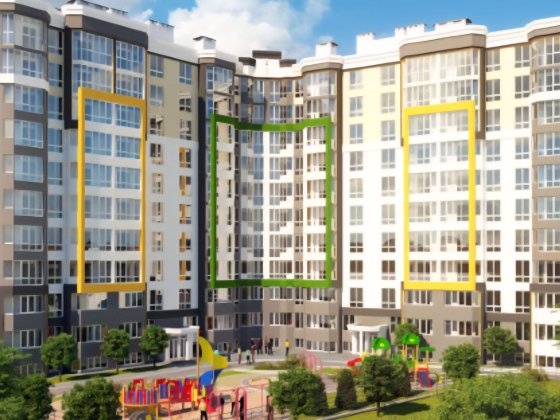 Продаж 1-кім.кв 36.6м, 3/10 Вишневе пров.Весняний 2- Вишневе