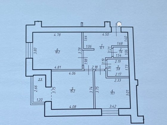 Двокімнатна квартира в ЖК Паркове містечко по вул.Національної Гвардії Івано-Франківськ