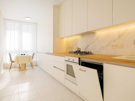 Велика однокімнатна квартира з ремонтом у сучасному ЖК Ірпінь