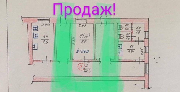 Продаж кімната в гуртожитку - фото 1