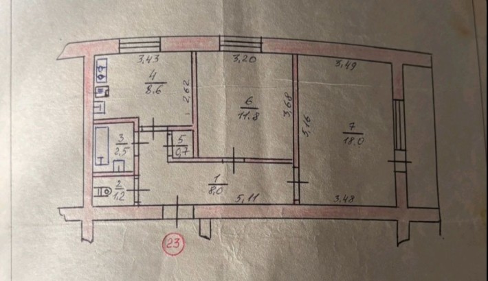 Продам 2-х кім. квартиру від власника - фото 1