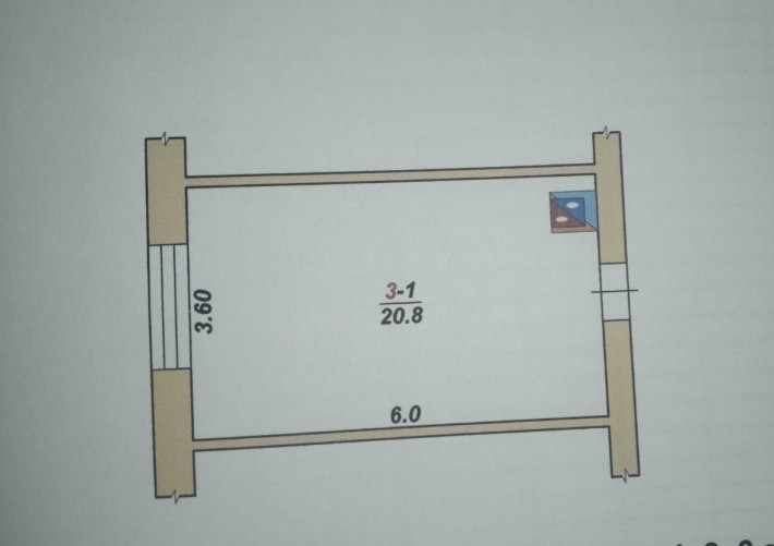 СУПЕР пропозиція!!!Продаж кімнати. - фото 1