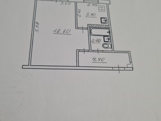 Продам 1-ю квартиру Кривий Ріг