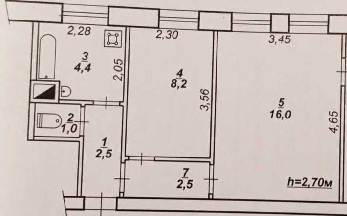 Продам 2-х комнатную квартиру на Нкгок -Югок - фото 1