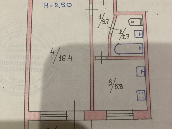 Однокомнатная квартира на севгоке Кривий Ріг