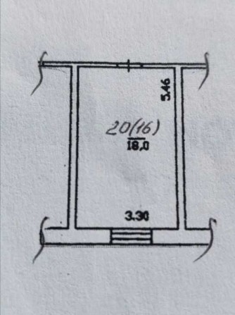 Продається кімната у гуртожитку від власника. Метро Дорогожичі, 18м². - фото 1