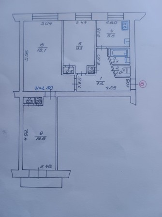 Продам 3х кімнатну квартиру - фото 1