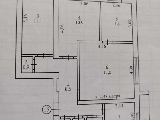 Продається 4-х кім. квартира. Від власника Кривий Ріг