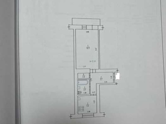 Продажє ТРЦ Київ 1к квартира Полтава