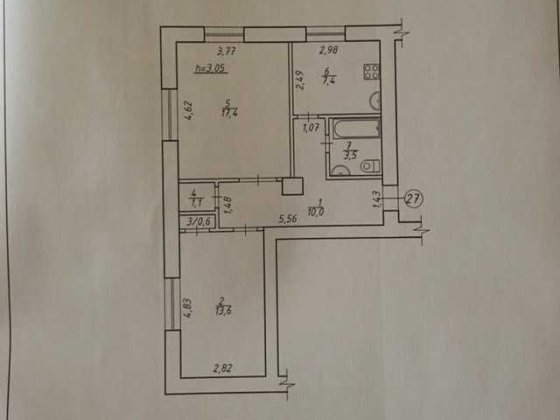 Продам 2 кімнатну квартиру Сумы