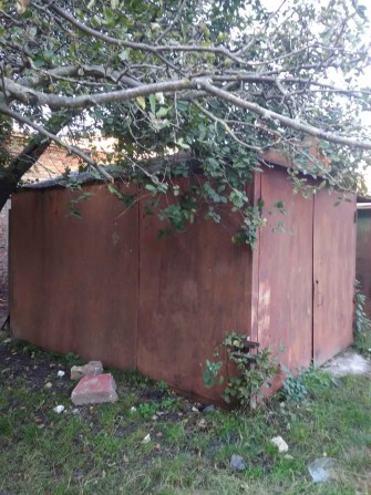 Гараж металевий з погребом - фото 1